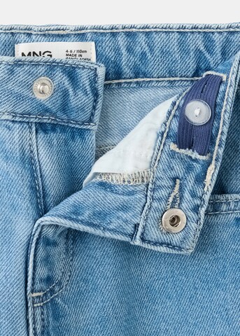 MANGO KIDS Wide Leg Jeans 'LASER' in Blau