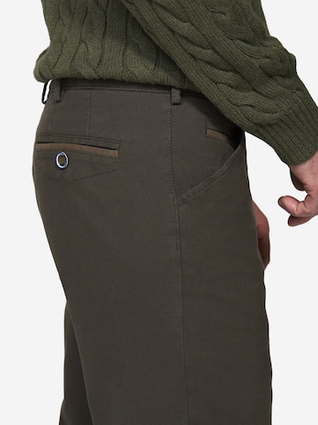 Regular Pantalon chino 'Chicago' MEYER en vert