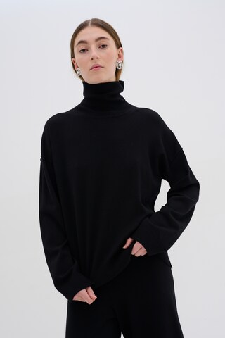 Pull-over 'Emma' My Essential Wardrobe en noir : devant