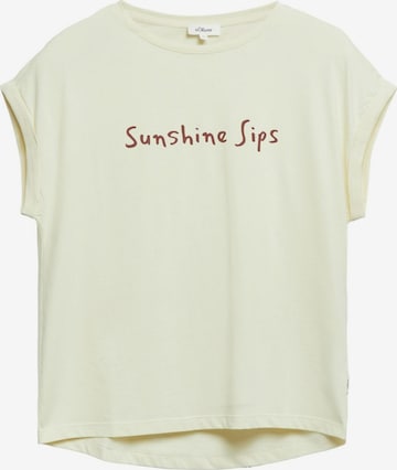 s.Oliver Shirt in Black: front