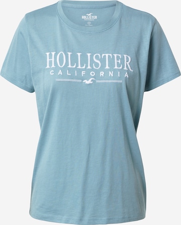 T-shirt 'TIMELESS' HOLLISTER en bleu : devant