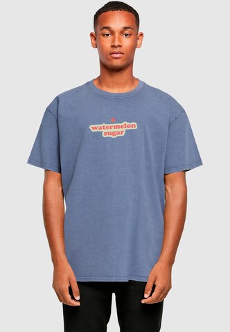 Merchcode T-Shirt in Blau: Vorderseite