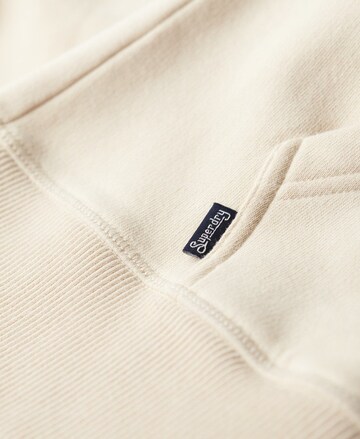 Superdry Sweatjacke 'Essential' in Beige