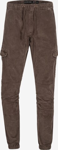 INDICODE JEANS Regular Cargo Pants ' Walker ' in Brown: front