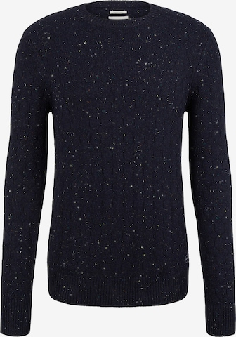 Pull-over TOM TAILOR en bleu : devant