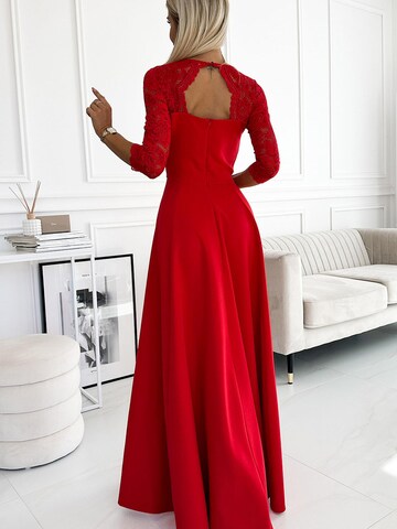 Numoco Abendkleid 'Maxikleid Amber' in Rot