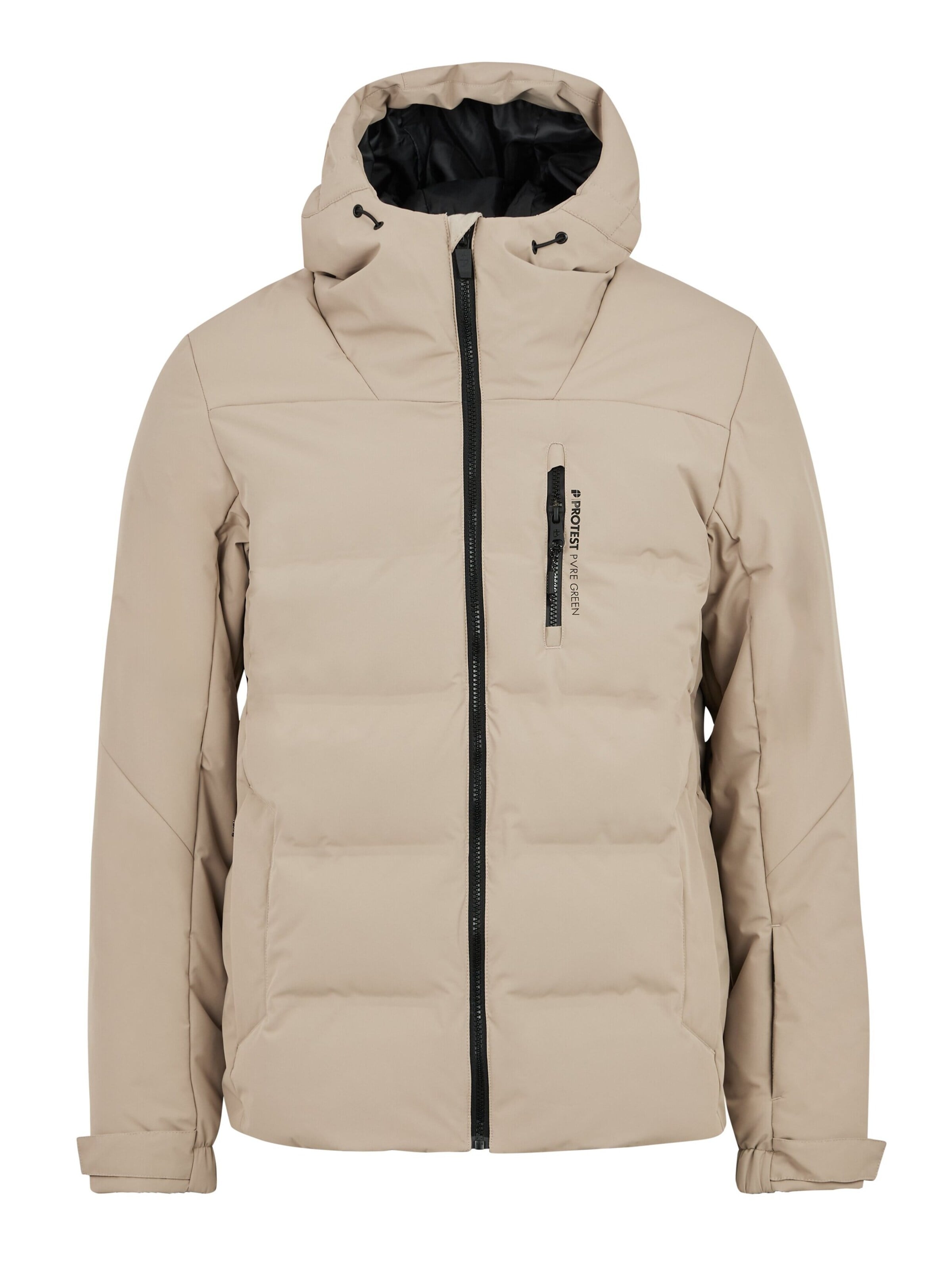 PROTEST Sports jacket 'PRTSUPERIOR24' in Brown: front