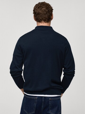 MANGO MAN Pullover 'WILLYS' in Blau