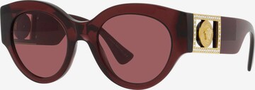 VERSACE Слънчеви очила '4438B52538569' в червено: отпред
