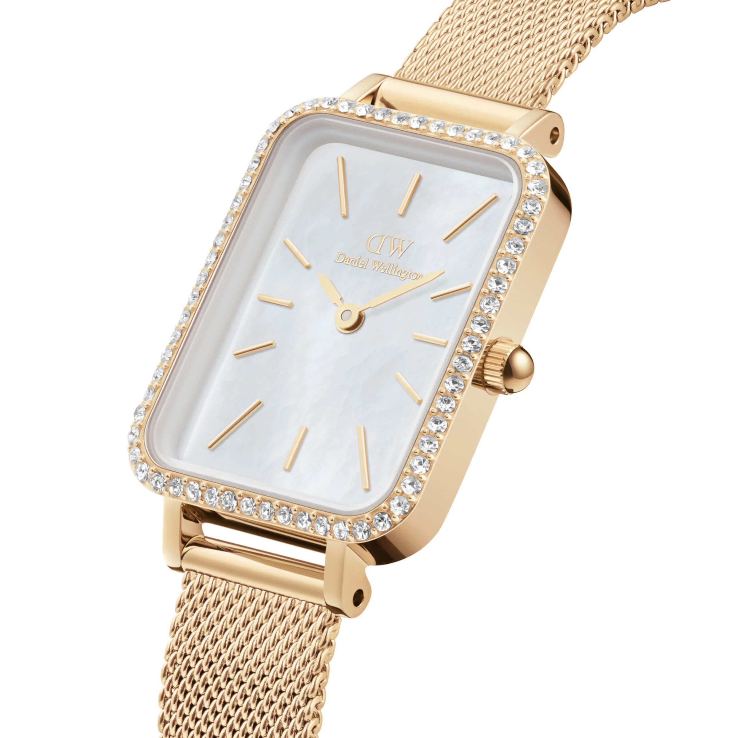 Montre à affichage analogique Daniel Wellington en or