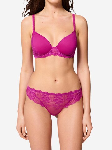 Simone Perele T-shirt Bra 'Reve' in Pink