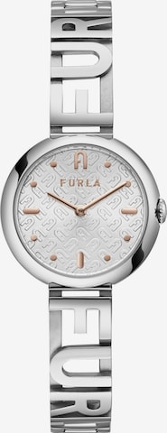 FURLA Analog Watch in Silver: front