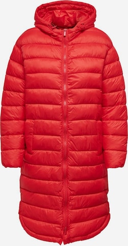 ONLY Winter Coat 'Melody' in Red: front