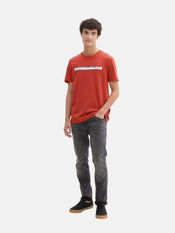 TOM TAILOR DENIM Shirt in Rood