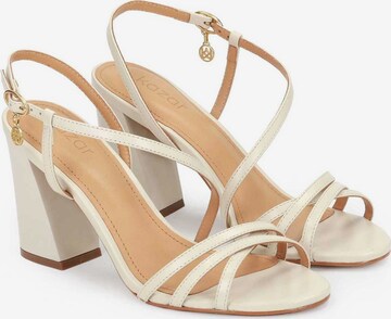 Kazar Sandals in Beige