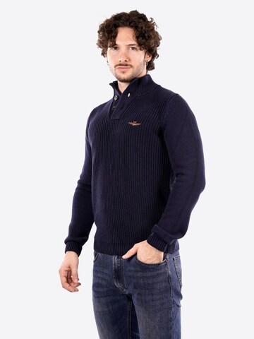 Aeronautica Militare Pullover 'Maglione' in Blau