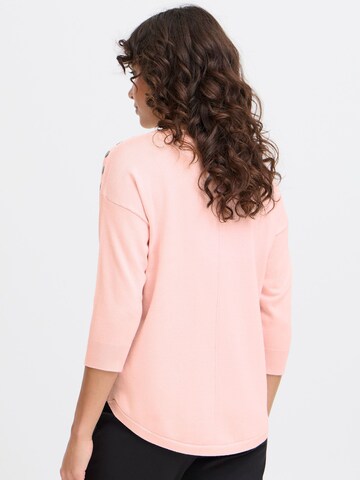 Fransa Shirt ' FRZUBASIC 114 Pullover' in Pink