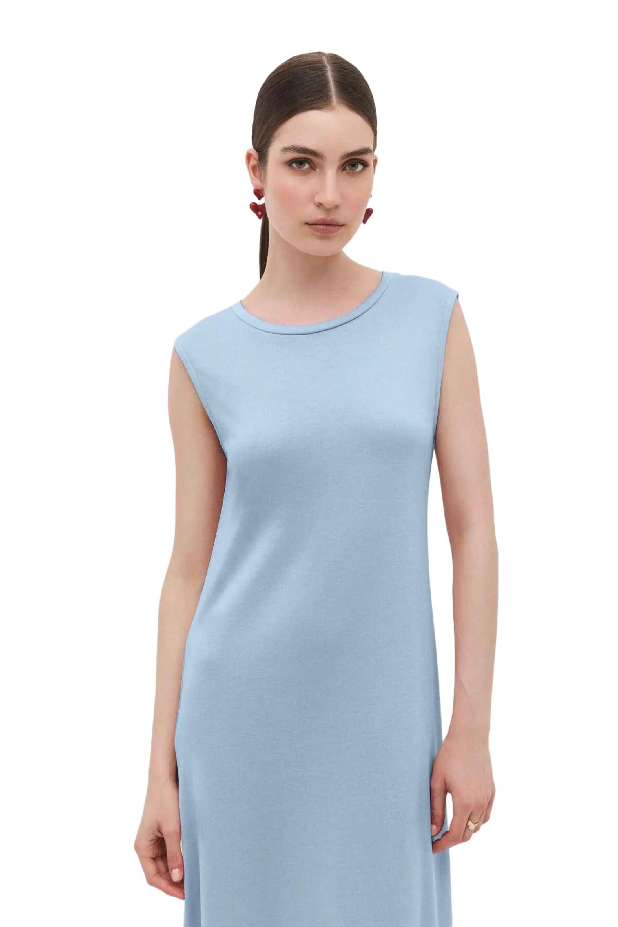 No Matter What Dress in Blue