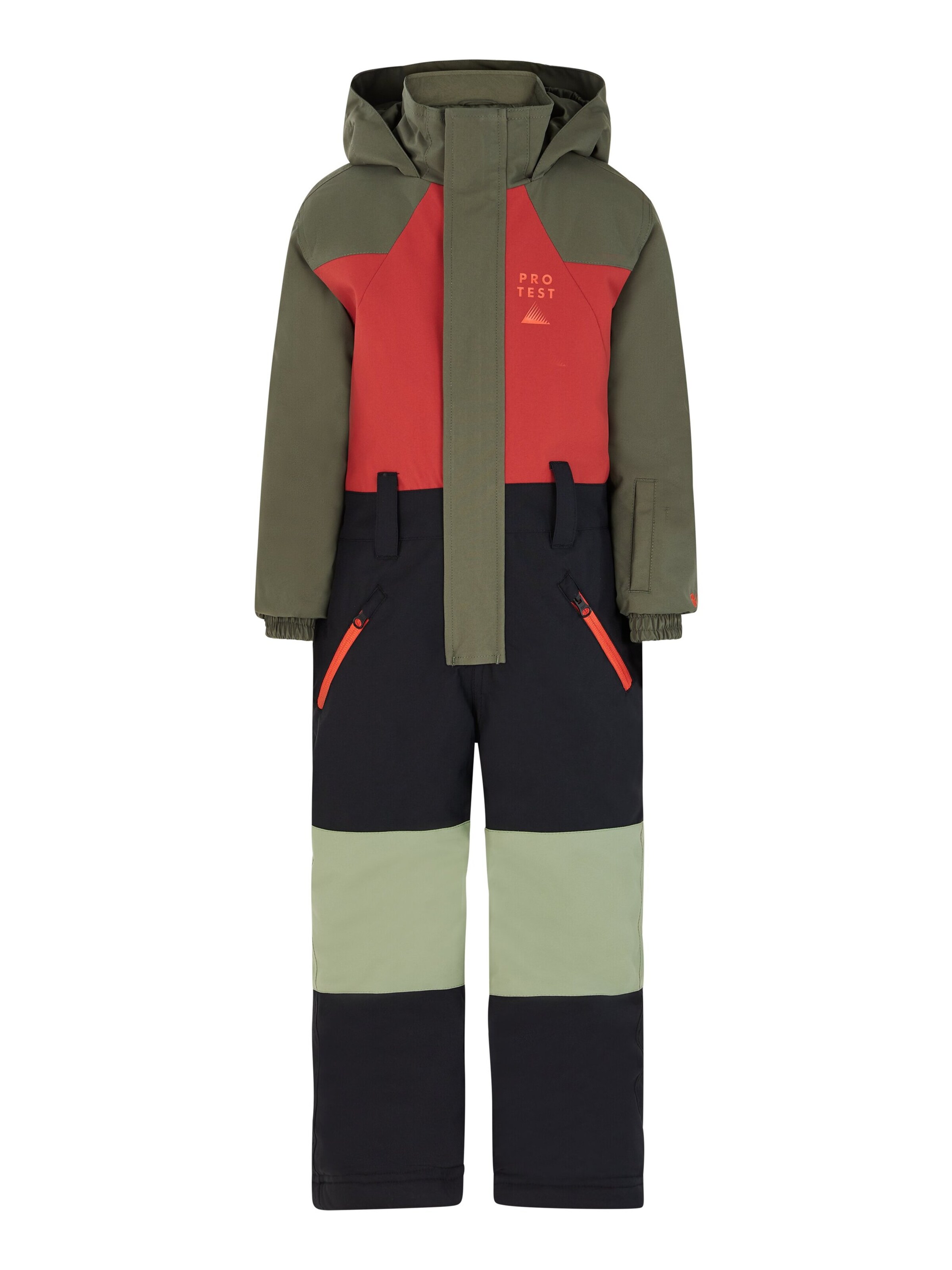 PROTEST Sportanzug 'PRTSOUL TD'‌‌‌‌‌‌ in Grün: Vorderseite