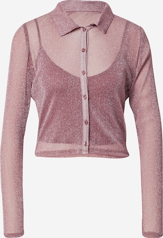 HOLLISTER Bluza | roza barva: sprednja stran