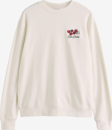 Sweat-shirt Next en beige : devant