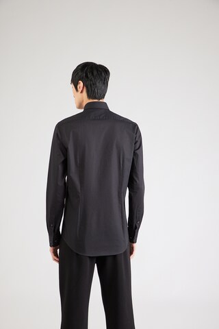 Regular fit Camicia di Michael Kors in nero: dietro
