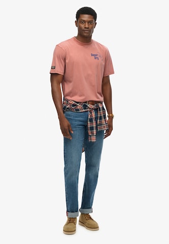 T-Shirt 'Trade Tools' Superdry en marron