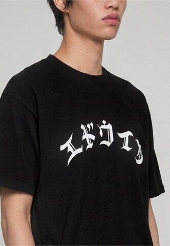 Maglietta 'High Life Low Leve' di EDWIN in nero
