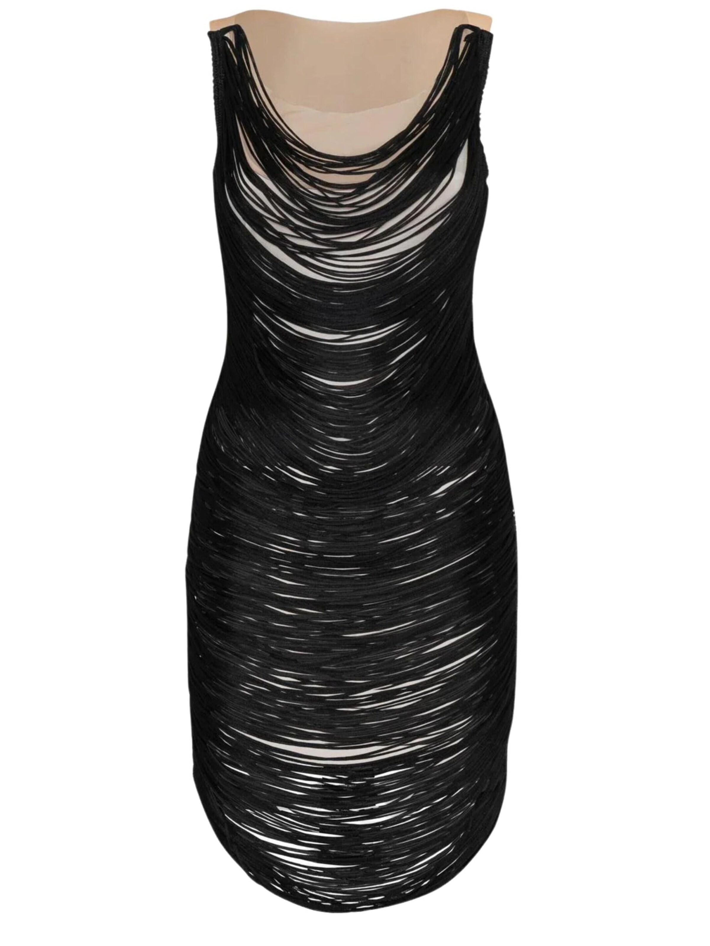 Monique Garconne - Vestido en negro: frente