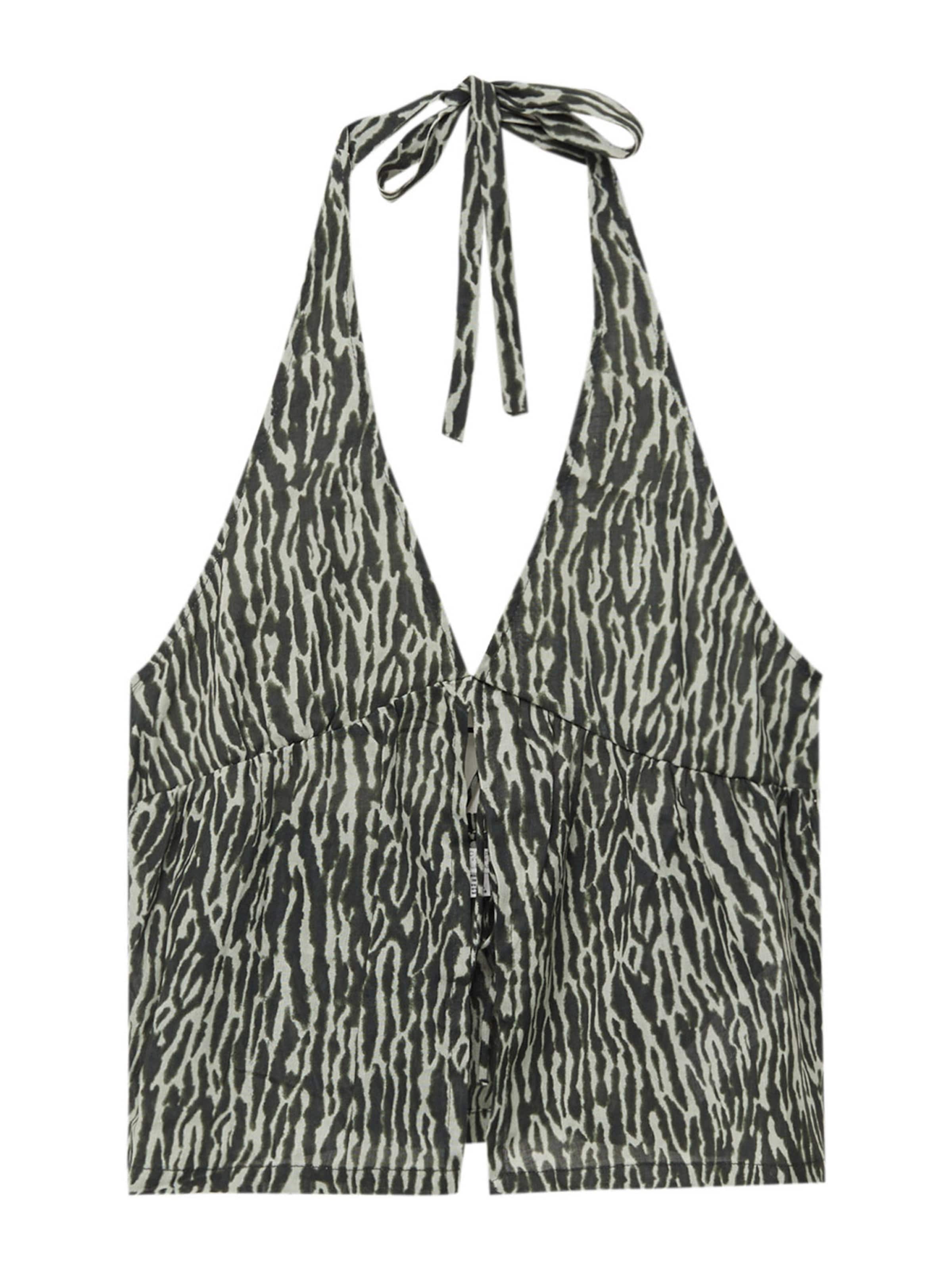 Pull&Bear Topp i grön: framsida