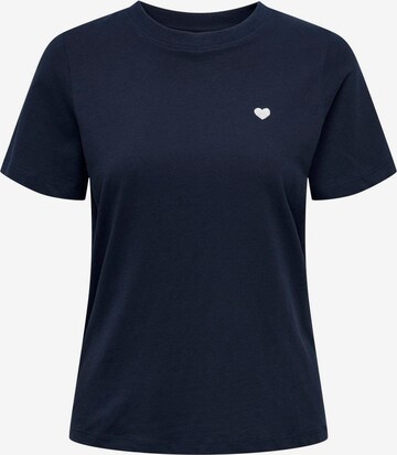 JDY T-Shirt 'PISA' in Blau: predná strana