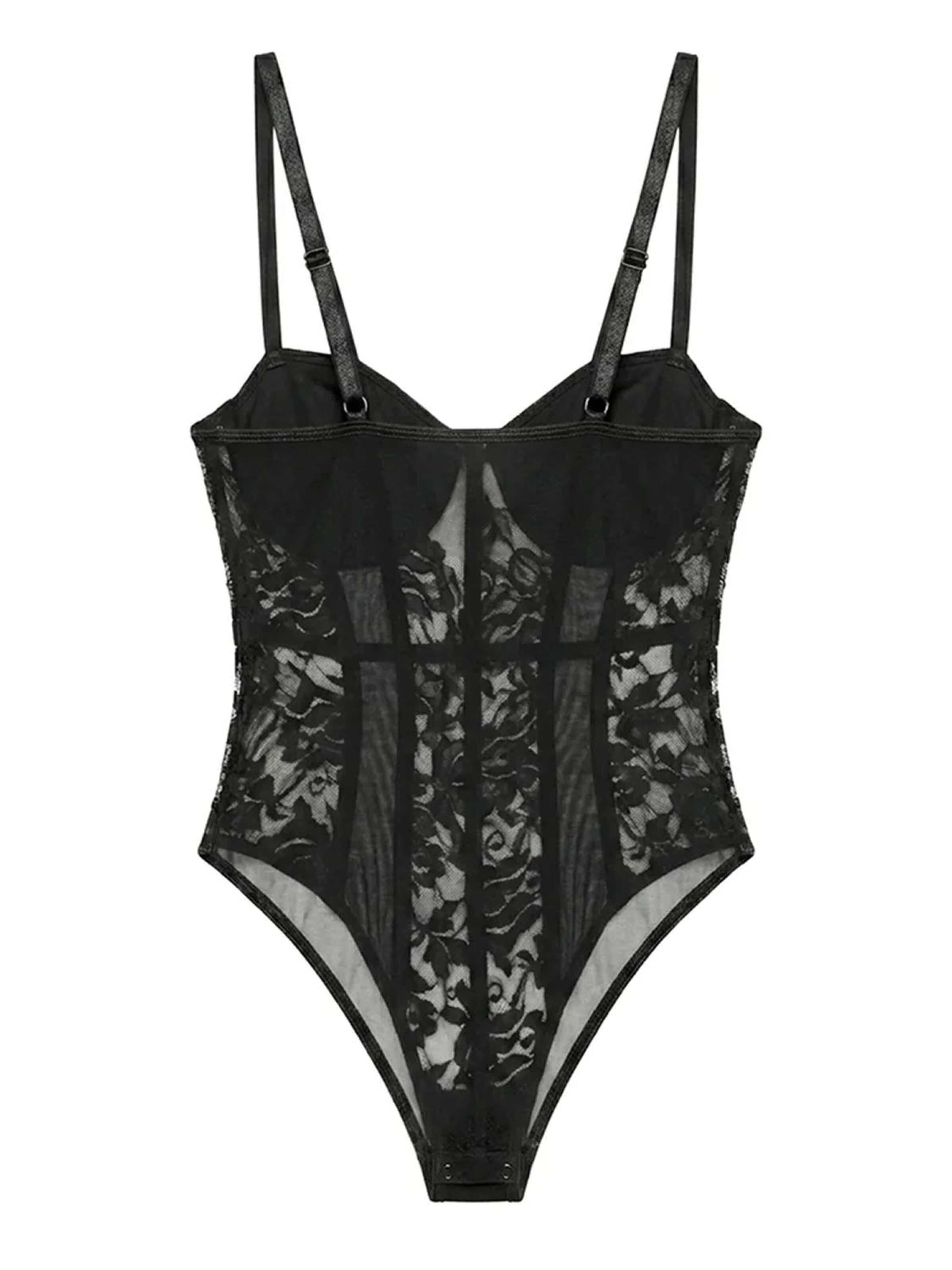 Shapetape Shapingbody 'Kanten Shaper Body Ruby' in Zwart