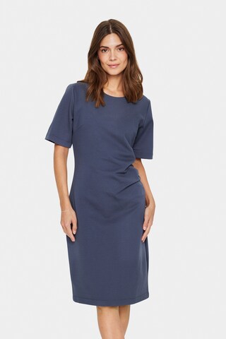 SAINT TROPEZ Dress 'Genny' in Blue: front