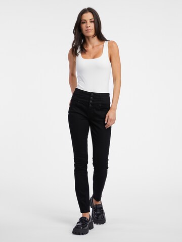 Orsay Slimfit Jeans in Schwarz