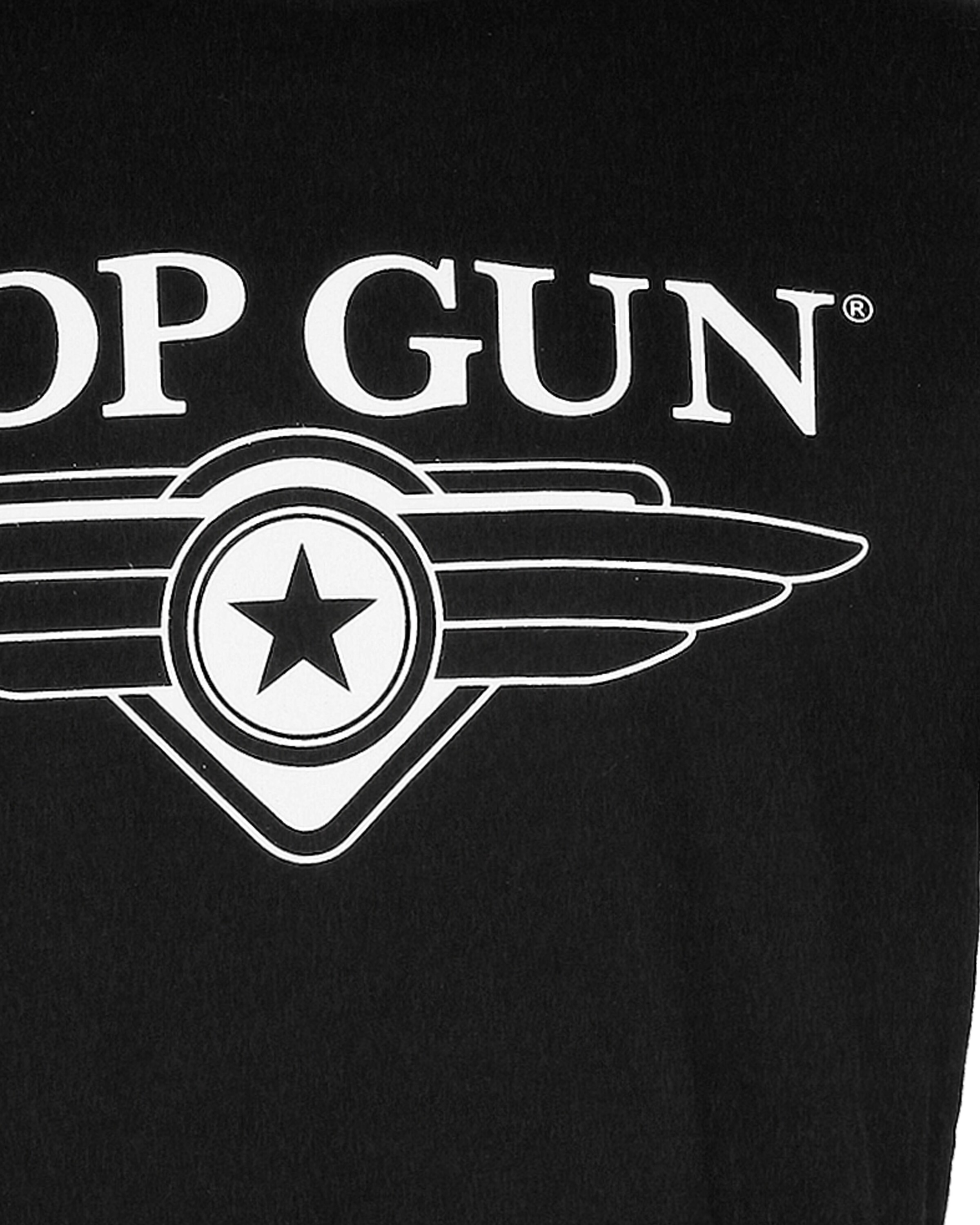TOP GUN Shirt in Black