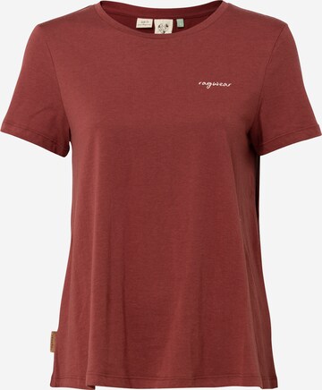 Ragwear Shirt 'IONAH' in Rood: voorkant