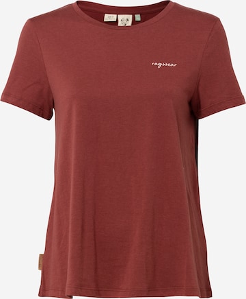 Ragwear T-Shirt 'IONAH' in Rot: predná strana