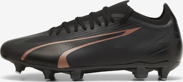 PUMA Soccer Cleats 'ULTRA MATCH' in Black: front