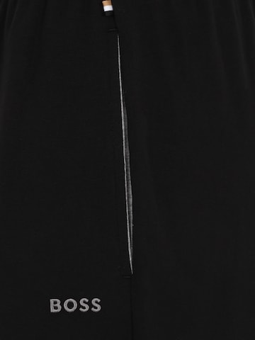 BOSS - Tapered Pantalón de pijama 'Mix&Match' en negro