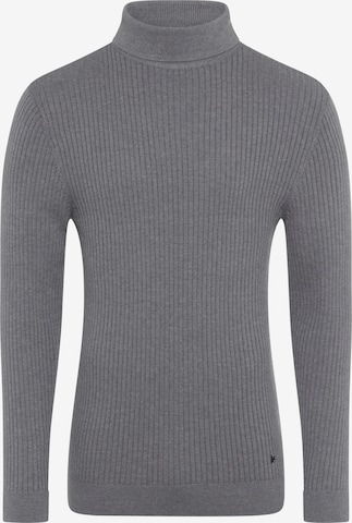 Bruno Banani LM Pullover in Grau: Vorderseite