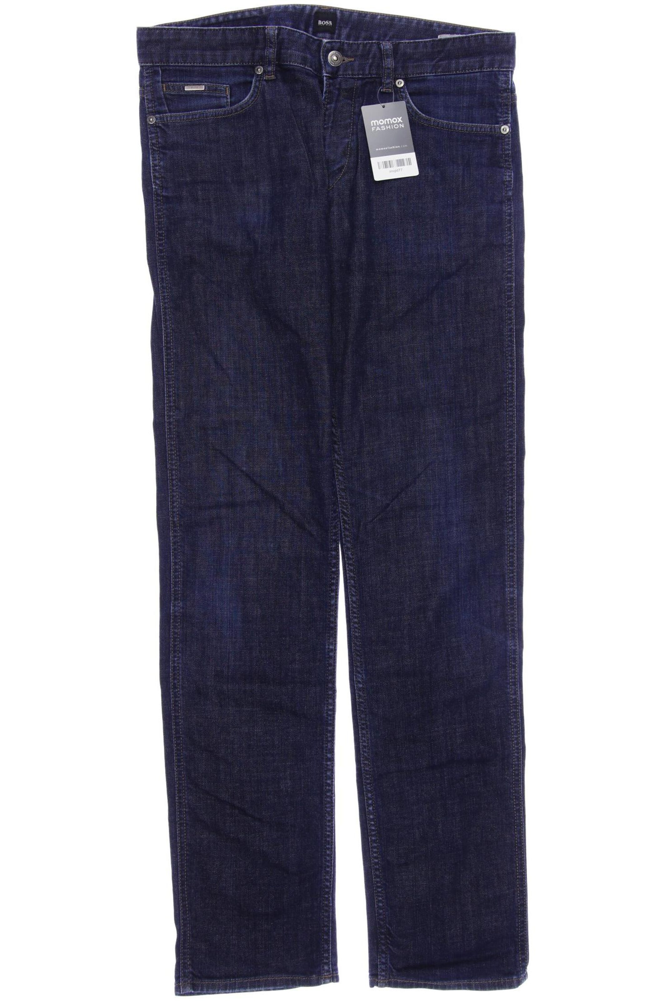 BOSS Black Jeans in 33 in Blue: front