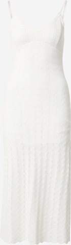 HOLLISTER Knit dress in White: front
