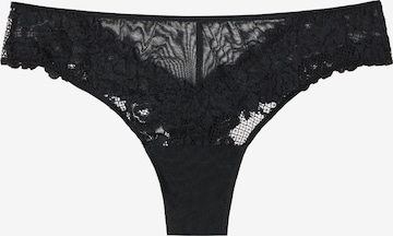 INTIMISSIMI Slip in Schwarz: Vorderseite