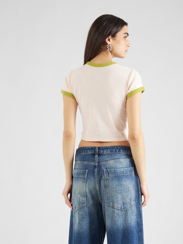 LEVI'S ® Shirt 'Graphic Mini Ringer' in Pink