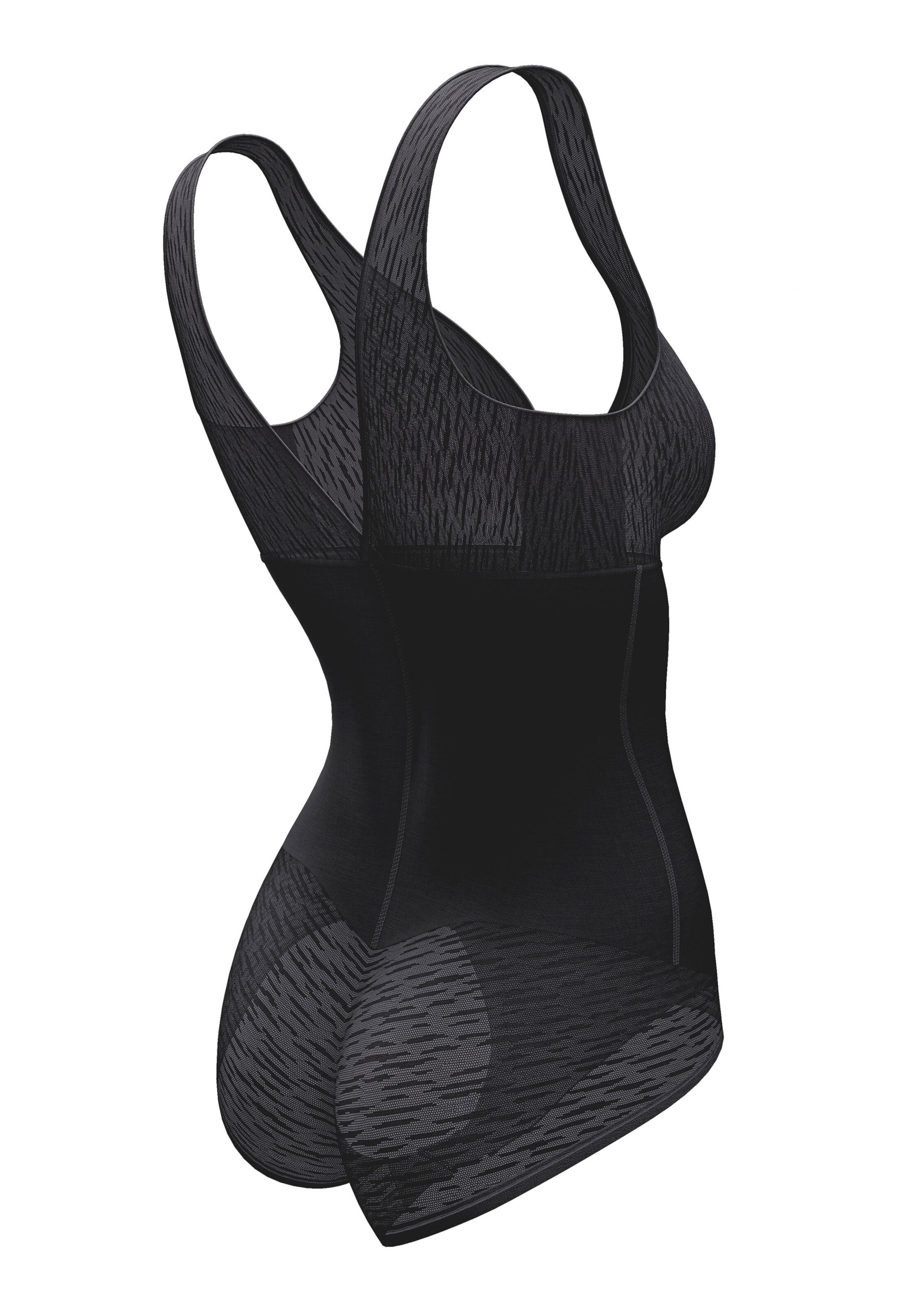 LEONISA Form-Body in Schwarz
