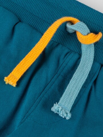 SIGIKID Regular Pants 'Bermuda Blue & Bright' in Green