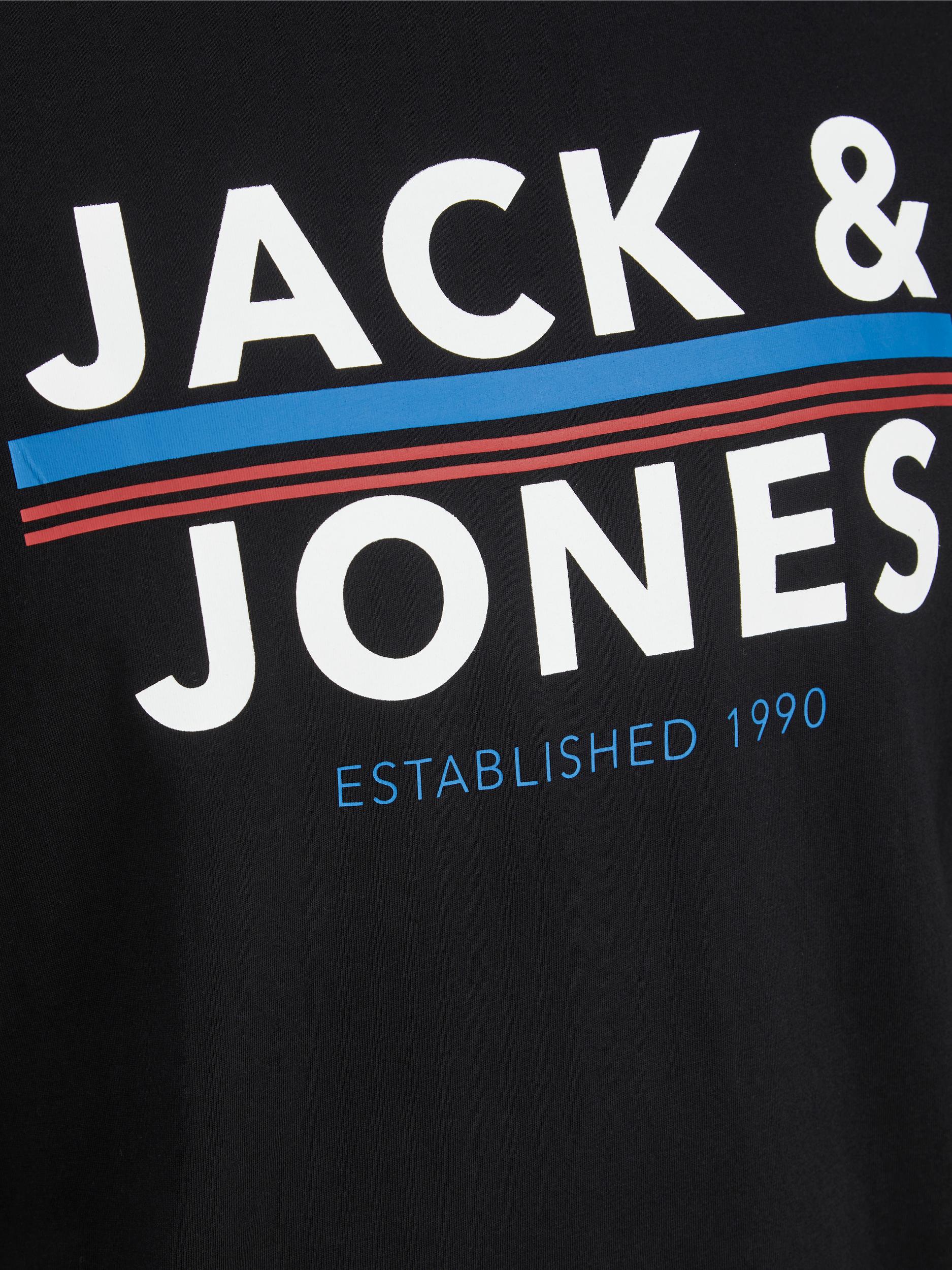 Mężczyźni Odzież JACK & JONES Koszulka Ron w kolorze Czarnym 