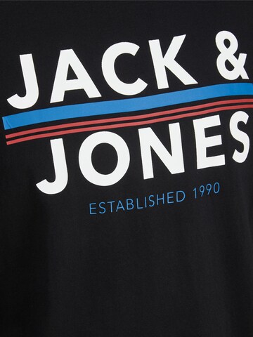 JACK & JONES Тениска 'Ron' в черно