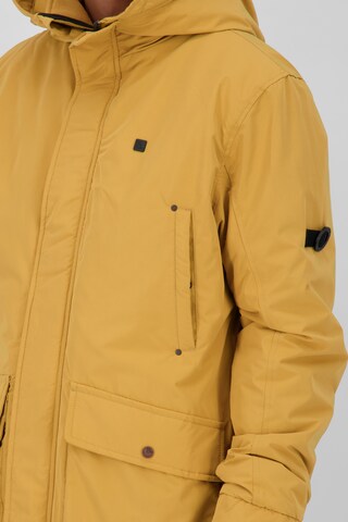 Alife and Kickin Winter Parka 'Ron' in Yellow