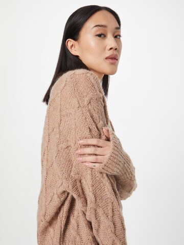 UNITED COLORS OF BENETTON Knit cardigan in Beige